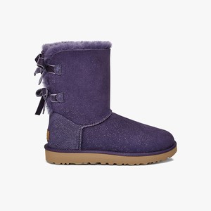 Ugg Bailey Bow II Twinkle Klassiska Stövlar Dam Lila (923768YXA)